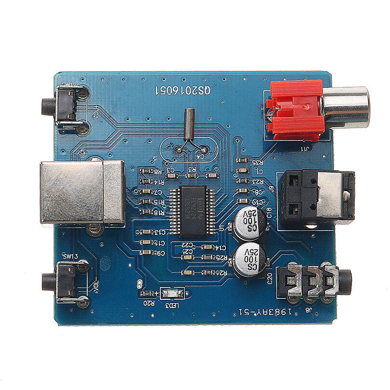 DAC Decoder PCM2704 USB To S/PDIF Sound Card Board 3.5mm Analog Output Coaxial HiFi Module