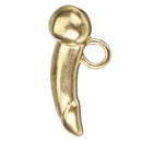 Miniature Brass Reproductive Organs Shaped Keychain Keyring Key Chain Pendant Funny Prank Gift
