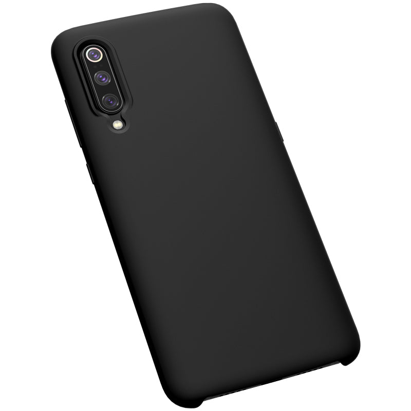 Bakeey Smooth Liquid Silicone Rubber Back Cover Protective Case for Xiaomi Mi 9 / Xiaomi Mi9 Transparent Edition