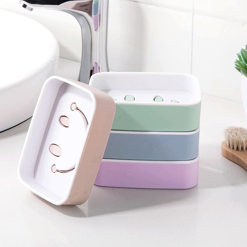 1Pc Soap Box Creative Bathroom Rack Toilet Drain
