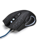 Estone X9a 2400DPI Wired Gaming Mouse With 16-million-color Smart Breathing Light
