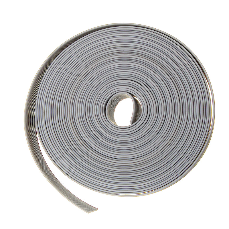 5M 1.27mm Pitch 16 Pin 16P Grey Gray Flat Ribbon Data Cable Wire Connector AWG28 300V