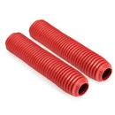 360mm Fork Dust Cover Gaiters Boots Shock Rubber For Motorcycle Dirt Bike