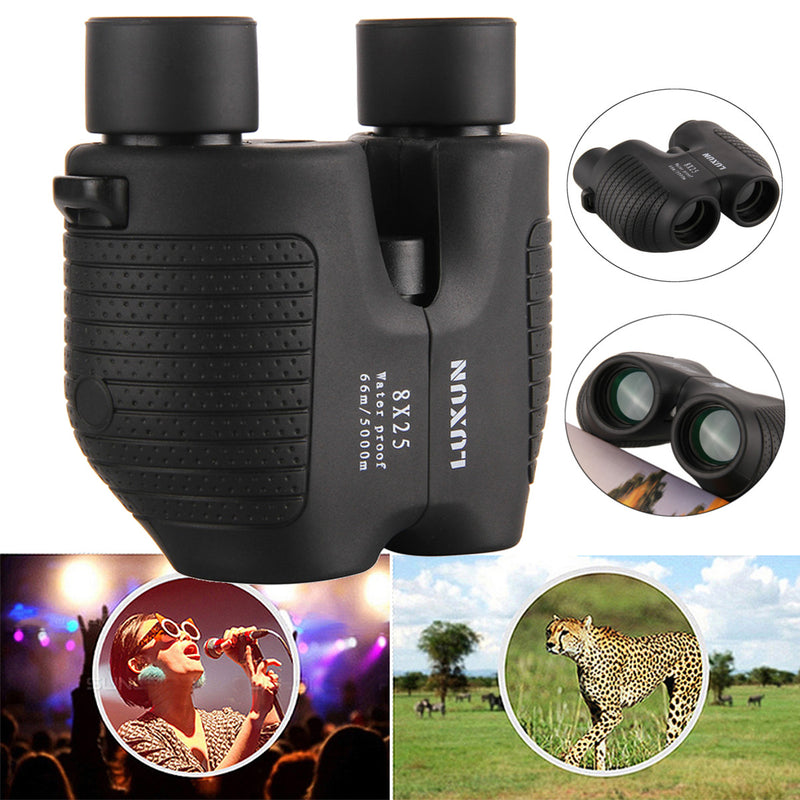 8X25 Auto Focus Binoculars HD Optic Day Night Vision Telescope Outdoor Camping