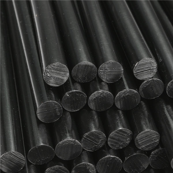 50pcs 11mm270mm Black Hot Melt Glue Crafting Models Repair Sticks