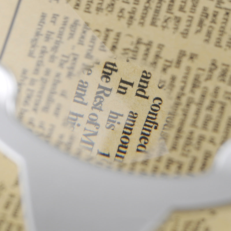 2x 6x 130mm Handheld Portable Illuminated Hand Magnifier Magnifying Glass Loupe Tool With 2 LED Lights Lamp