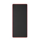 72x24x0.4inch NBR Yoga Mat Exercise Fitness Gym Pilates Anti-slip Waterproof Hemming Edge Mats with Back Belt