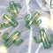 1.5M 3M Battery Powered Ins Popular Green Metal Hollow Cactus LED String Light for Room Festival Decoration