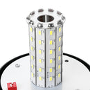 DC12-24V 60LED Magnetic Roof Rotating Flash Amber Beacon Strobe Tractor Warning Signal Light