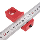 Adjustable 30cm Stainless Steel 45/90 Degree Line Scriber Angle Ruler Inch and Metric Magnetic Positioning Measuring Ruler Woodworking Tool