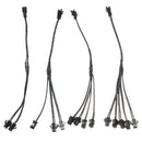 5/4/3/2 in 1 Splitter Cable for EL Wire Neon Strip Light Conected with Inverter