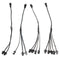 5/4/3/2 in 1 Splitter Cable for EL Wire Neon Strip Light Conected with Inverter