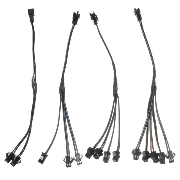 5/4/3/2 in 1 Splitter Cable for EL Wire Neon Strip Light Conected with Inverter