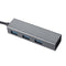 BIAZE HUB4 Aluminum Alloy USB 3.0 to 4-Port USB 3.0 OTG HUB Adapter 1M