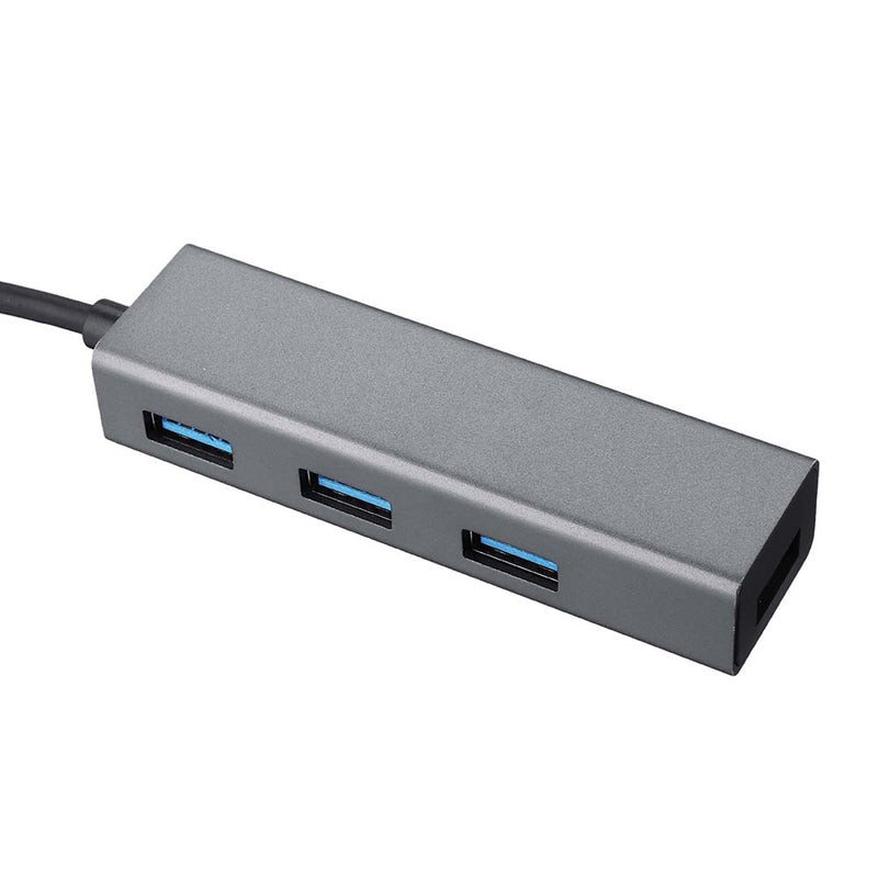 BIAZE HUB4 Aluminum Alloy USB 3.0 to 4-Port USB 3.0 OTG HUB Adapter 1M