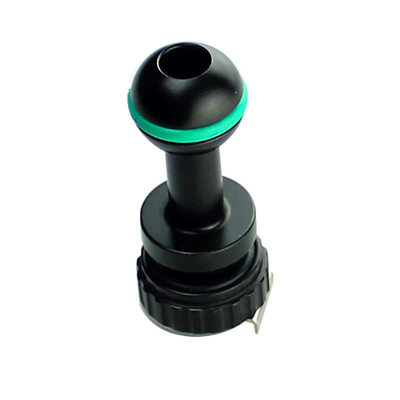 HOOZHU S27 24.5 Lengthened Ball Head Connecting Bracket Support Flashlight Arm for Diving Light Div