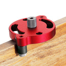 X600-1 Aluminum Alloy Self-centering 6 8 10mm Dowel Jig Wood Panel Puncher Hole Locator Beech Center Hole Position Measuring Drilling Woodworking