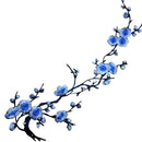 Plum Blossom Flower Applique Clothing Embroidery Patch Fabric Sticker Iron On Patch Sewing Repair