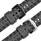 Black PU Strap Replacement Watch Band for Edifice EF-550 EF-523