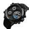 SKMEI 1359 3 Dials Dual Display Watch Chronograph Alarm Luminous Display Calendar Digital Watch