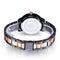 SKENGKE SK K0075 Fashion Women Crystal Ladies Dress Stainless Steel Quartz Watch
