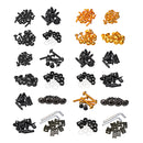 Blakc/Gold Full Fairing Bolt Kits 134PCS For Honda CBR600RR CBR900RR CBR1000RR CBR1100XX