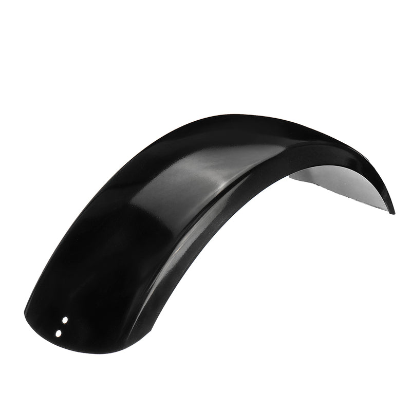 6.1 Inch Motorcycle Rear Custom Stainless Steel Trailer Wheel Fender For Harley Bobber Chopper Black
