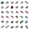 Geekcreit 37 In 1 Sensor Module Board Set Starter Kits For Geekcreit Arduino - products that work with official Arduino boards