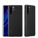 Bakeey Luxury with Original Logo Shockproof Carbon Fiber PU Leather Protective Case for Huawei P30 Pro