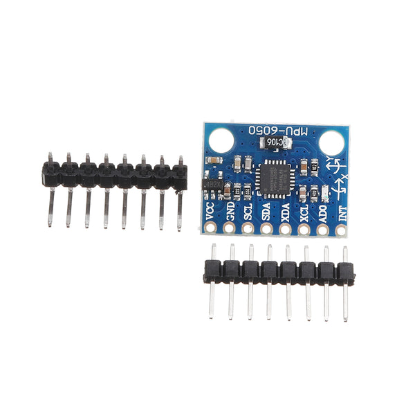 3pcs IIC I2C GY-521 MPU-6050 MPU6050 3-Axis Analog Gyroscope Sensors + 3-Axis Accelerometer Module For  3-5V DC