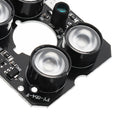 2Pcs 4 Array IR LEDs IR Infrared Illuminator Board for Security Bullet Indoor Outdoor CCTV Camera