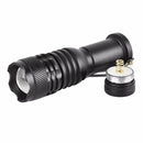 Elfeland Q5 3 Modes Zoomable LED Flashlight AA/14500