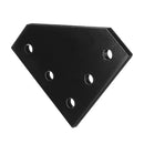 Machifit 5 Holes Aluminum Profile Connector Joint Plate Corner Bracket for 2020 Aluminum Profile