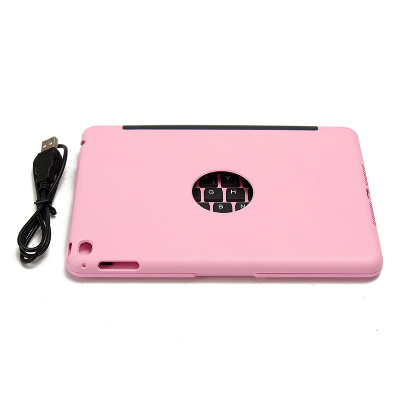 For Apple iPad Mini 4 Folio Rechargeable Wireless bluetooth Keyboard Smart Case Cover
