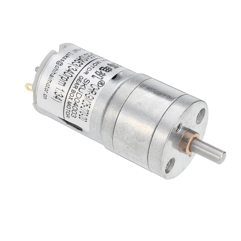 Chihai DC 7.4V 340rpm 550rpm Reduction Motor DC Geared Motor