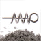 LEO 50pcs/pack 14mm 0.13g Stainless Steel Fishing Spring Probes Fishing Soft Lure Hook Connector