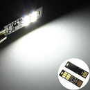 5pcs LUSTREON Pure White 1W 50LM Mini Touch Switch USB Mobile Power Camping LED Rigid Strip Light