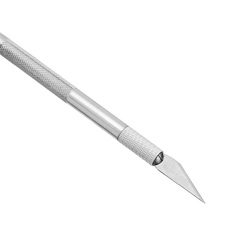 A5 Non Slip Cutting Mat with Stainless Metric Ruler and Blades Wood Carving Tool