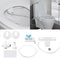 Portable Toilet Bidet Sprayer Smart Cleaner Bathroom Seat Wash Flushing Sanitary Device