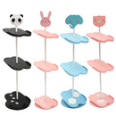 4 Tiers Cute Kids Shoe Racks Stand Space Saving Removable Organizer Shelf Holder