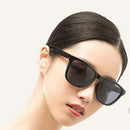 Original XIAOMI Mijia Classic Square Sunglasses Selfrepairing TAC Polarizing Lense No Scew Sunglasses 6 Layer Polarizing Film