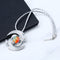 Unisex Fidget Spinner Necklace Twine Pendant Necklace for Men Women