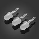 60pcs RGB LED Diode 8mm Red/Green/Blue 4 Pin Light Emitting Diode