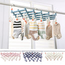 29 Clips Cloth Folding Laundry Underwear Socks Bra Airer Hanger Drying Rack Organizer