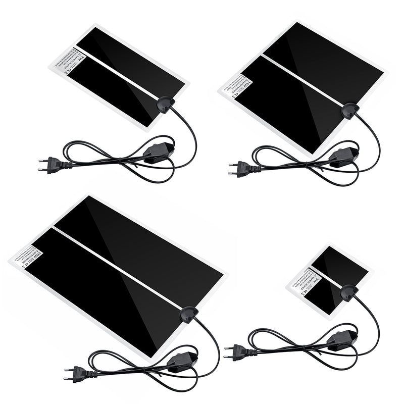 220V Pet Electric Adjustable Heat Reptile Lizard Heated Mat Warmer 35 Pad