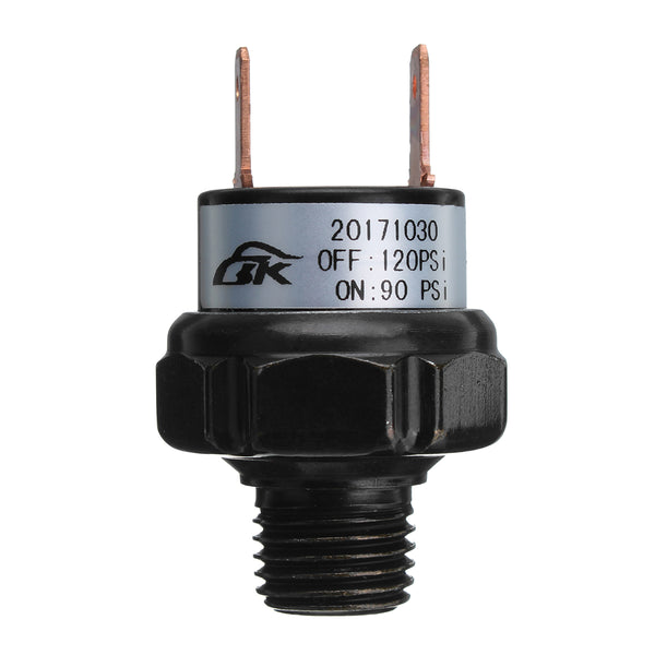 90-120 PSI Air Compressor Pressure Control Switch Valve Heavy Duty 1/4" NPT End