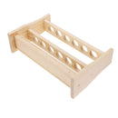 6 Holes Test Tube Rack Testing Tubes Clip Holder Stand Dropper Wood Lab Supplies 6 Hole diameter 25mm