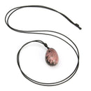3Pcs Set Massage Rhodonite Natural Colorful Crystal Jade Eggs Exercise Ball