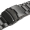 Black Metal Stainless Steel Watch Wrist Band Strap for Garmin Fenix 3/HR