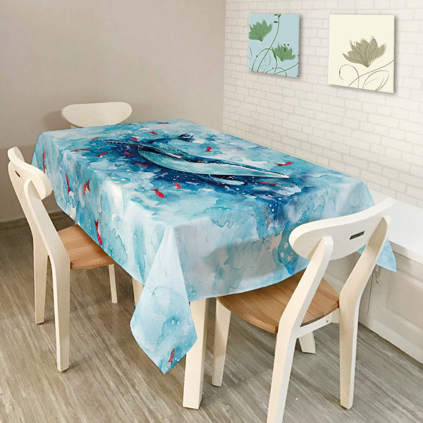KCASA KC-TC2 American Style Creative Landscape Tablecloth Waterproof Oil Proof Tea Tablecloth Home